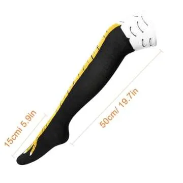 White Elephant Gifts for Adults,Funny Christmas Gifts Stocking Stuffers for Women Men Teens,Crazy Gag Gifts Chicken Leg Socks