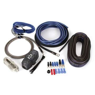 NVX XKIT82 8 Gauge Amplifier Wiring Kit for Car Audio