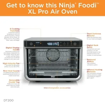 Ninja DT200 Foodi 8-in-1 XL Pro Air Fry Oven