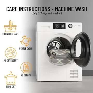 Machine Washable Moroccan Trellis Design Non-Slip Rubberback 2x5 Traditional Indoor Runner Rug for Hallway, Kitchen, Bedroom, Entryway, 20" x 59", Gray