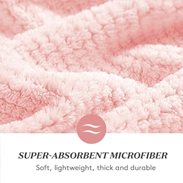 YFONG Large Microfiber Hair Towel Wrap for Women Soft and Fast Drying
