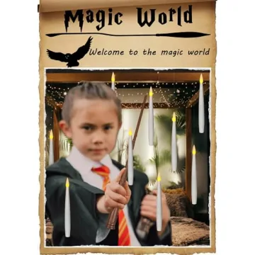 Leejec Flameless Floating Candles with Remote Magical LED Decor