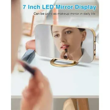 Digital Alarm Clock with USB Charger and Night Mode