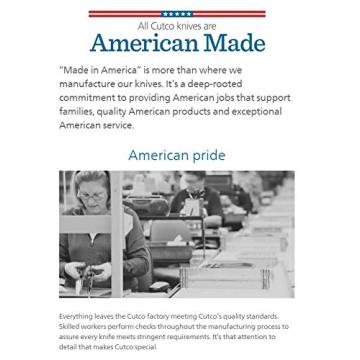 Cutco 21 Piece Kitchen Knife Set with Oak Block