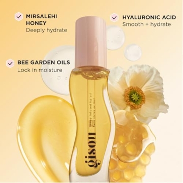 Gisou Honey Lip Oil Hydrating Nourishing High Shine