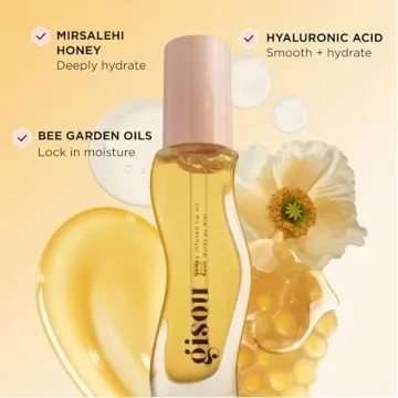 Gisou Honey Lip Oil Hydrating Nourishing High Shine