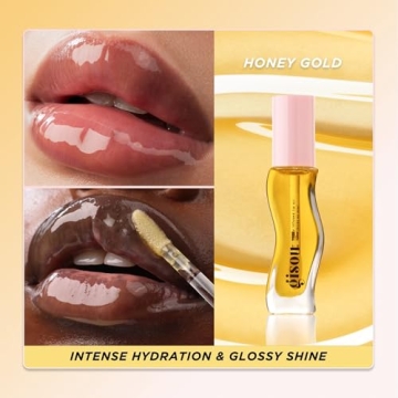 Gisou Honey Lip Oil Hydrating Nourishing High Shine