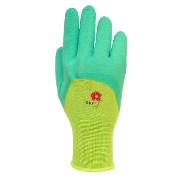 Women Gardening Gloves with Micro Foam Coating - Garden Gloves Texture Grip - Women’s Work Gloves ...