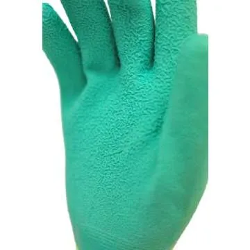 Women Gardening Gloves with Micro Foam Coating - Garden Gloves Texture Grip - Women’s Work Gloves 3 Pair Pack - Working Gloves For Weeding, Digging, Raking and Pruning
