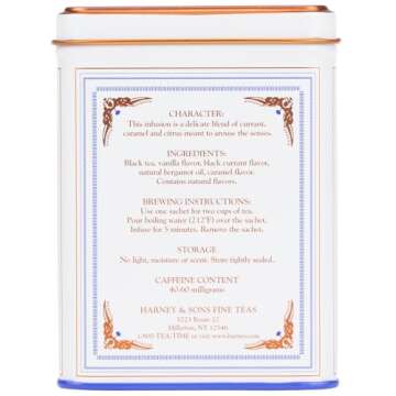 Harney & Sons Paris, Black Tea, 20 Sachets