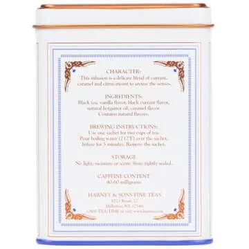 Harney & Sons Paris, Black Tea, 20 Sachets