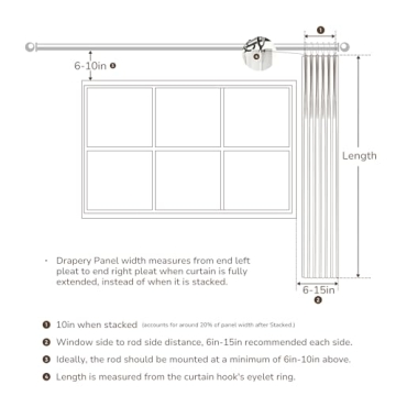 Luxurious TWOPAGES Faux Linen Pinch Pleat Curtains 52x96