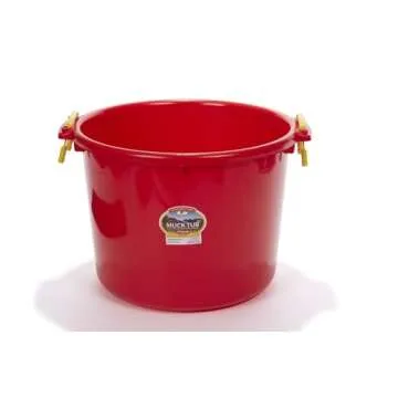 Little Giant® Plastic Muck Tub | Durable Utility Bucket 70 Quart