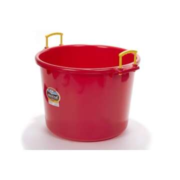 Little Giant® Plastic Muck Tub | Durable Utility Bucket 70 Quart