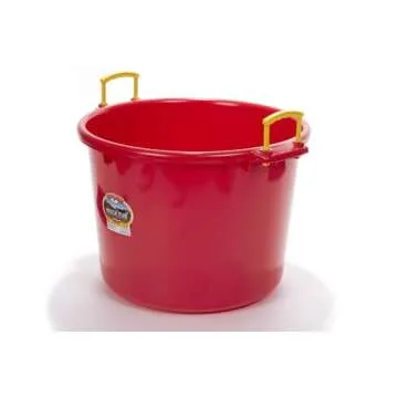 Little Giant® Plastic Muck Tub | Durable Utility Bucket 70 Quart