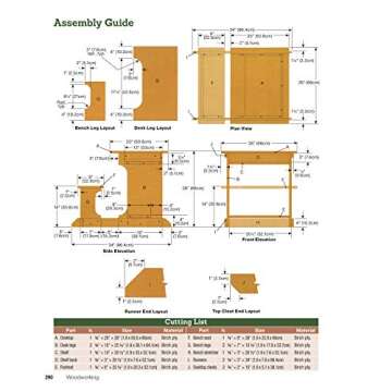 Woodworking: The Complete Step-by-Step Guide to Skills, Techniques, and Projects (Fox Chapel Publishing) Over 1,200 Photos & Illustrations, 41 Complete Plans, Easy-to-Follow Diagrams & Expert Guidance