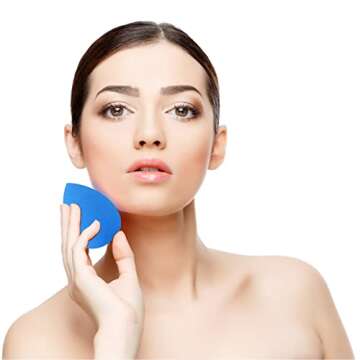Makeup Sponge,10 Pcs Makeup Sponges Blender Set Beauty Cosmetic Foundation Blending Applicator Puff, Flawless for Liquid Cream Powder (Multiple colors)