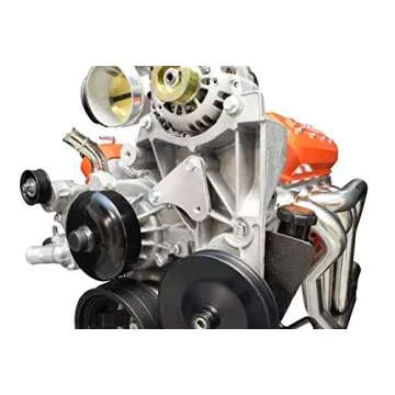 ICT Billet LS Idler Pulley Relocation Bracket for Performance