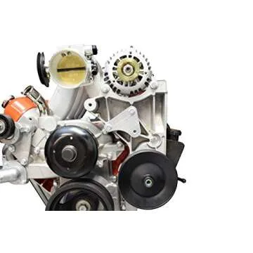 ICT Billet LS Idler Pulley Relocation Bracket for Performance