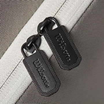 Wilson Tour Tennis Racket Bag Holds 6 Rackets Stylish Grey