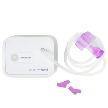 Dr. Noze Best - NozeBot | Electric Baby Nasal Aspirator | Hospital Grade Suction | Nose Sucker and Nasal Vacuum | Safe for Infants and Toddlers (Mild to Severe Congestion - The Original Noze Bot)