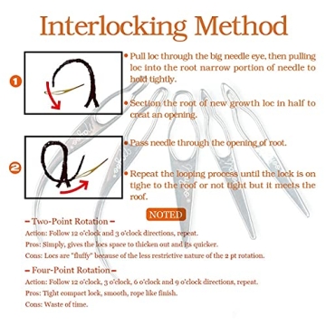 NAYOO Interlock Tool for Easy Locs Maintenance