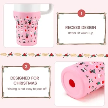 Thxbag Christmas Boot for Stanley Cups - Fit & Fun Design