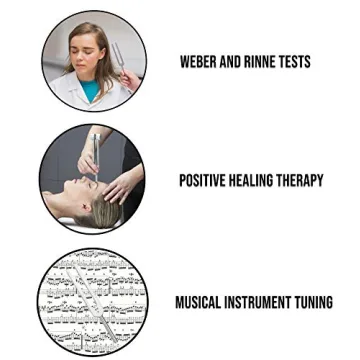 Professional C128 Hz Tuning Fork for Healing & Testing