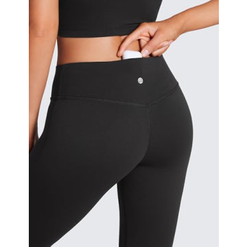 CRZ YOGA Womens Butterluxe Low Rise Flare Leggings 32"
