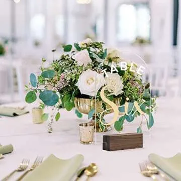 JINMURY 4x6 Inch Blank Clear Arch Acrylic Sign | 10 Pack Arched Round Top Acrylic Sheet 1/8 inch Thick, DIY Acrylic Arch Table Numbers, Arched Modern Wedding Signs, Events& Parties Centerpieces Decor