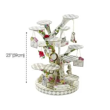 Talking Tables Alice in Wonderland Cake Stand for Parties