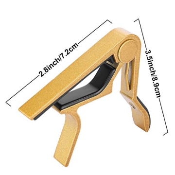 Mudder 4 Pcs Guitar Capo - Aluminum Universal Music Accessory
