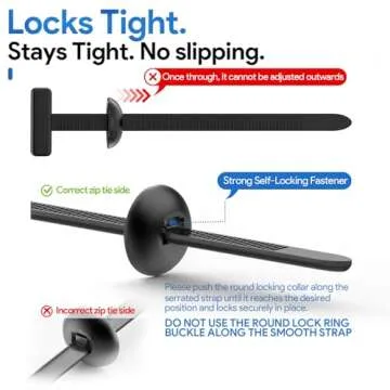 Durable Zip Tie Fender Clip for All Automotive Needs