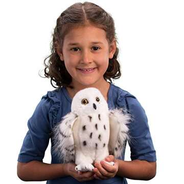 Douglas Wizard Snowy Owl Plush Stuffed Animal