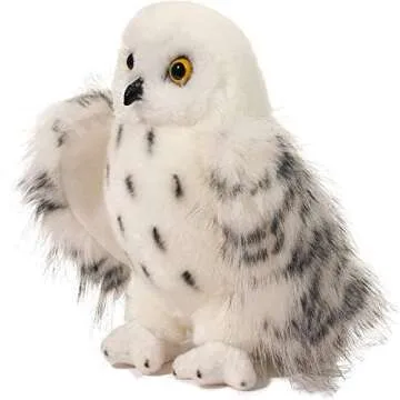 Douglas Wizard Snowy Owl Plush Stuffed Animal for All Ages