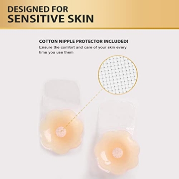 Hiramex Silicone Breast Lift Pasties Nippleless Covers