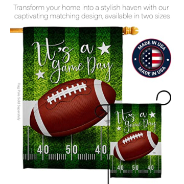 Super Bowl Football Banner NFL Game Day Flag Tapestry