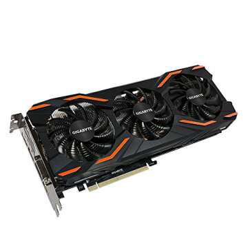GIGABYTE GeForce GTX 1080 Windforce OC GV-N1080WF3OC-8GD Graphics Cards
