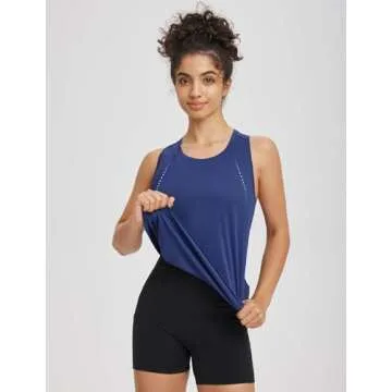 BALEAF Women's Workout Tank Top UPF50+ Racerback Gym