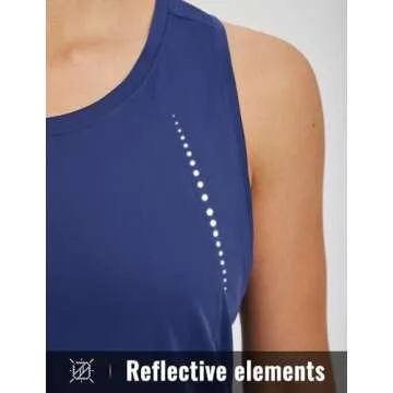 BALEAF Women's Workout Tank Top UPF50+ Racerback Gym