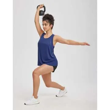 BALEAF Women's Workout Tank Top UPF50+ Racerback Gym
