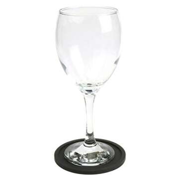 ENJOYPRO Coasters for Drinks Set of 6, Silicone Coasters for Coffee Table, Drink Coasters for Tablet...