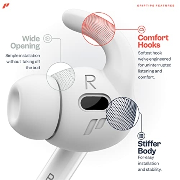 Secure Ear Hooks for AirPods Pro 2 - Comfort & Quality