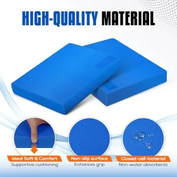 Yes4All Foam Pad for Yoga and Stability Training