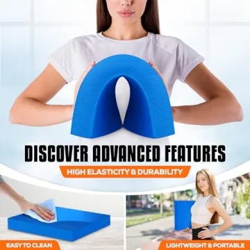 Yes4All Foam Pad for Yoga and Stability Training