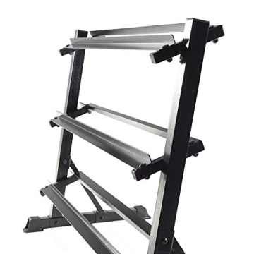 CAP Barbell 3 Tier Dumbbell Rack - Sturdy & Spacious