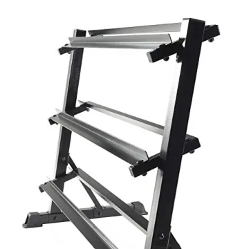 CAP Barbell 3 Tier Dumbbell Rack - Sturdy & Spacious