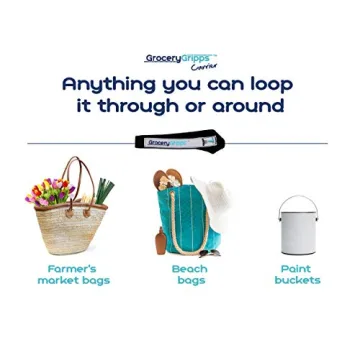 Grocery Gripps Carrier – Hands-Free Grocery Bag Carrier