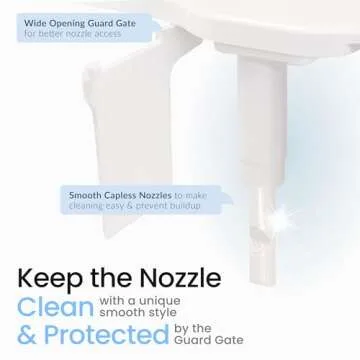LUXE Bidet NEO 120 Plus Attachment with Easy Install Features