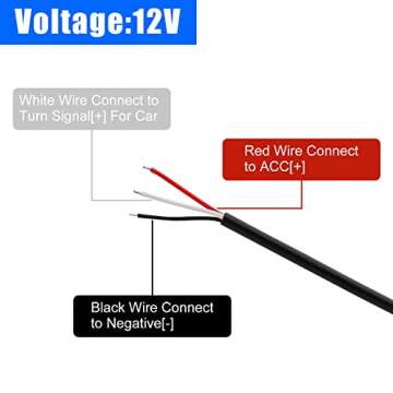Car LED Daytime Running Light Strip 2Pcs 24 Inch Flexible Dual Colors Auto Lighting Kits Headlight Decorative Lamp LED Turn Signal Lights For Truck SUV Off-road (60CM, White,Yellow)